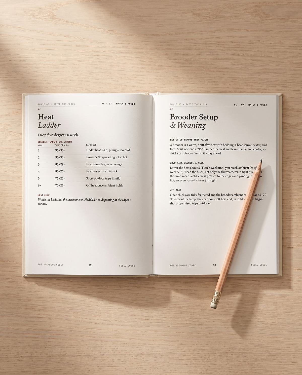 Hatch & Hover open to the brooder and flock record pages