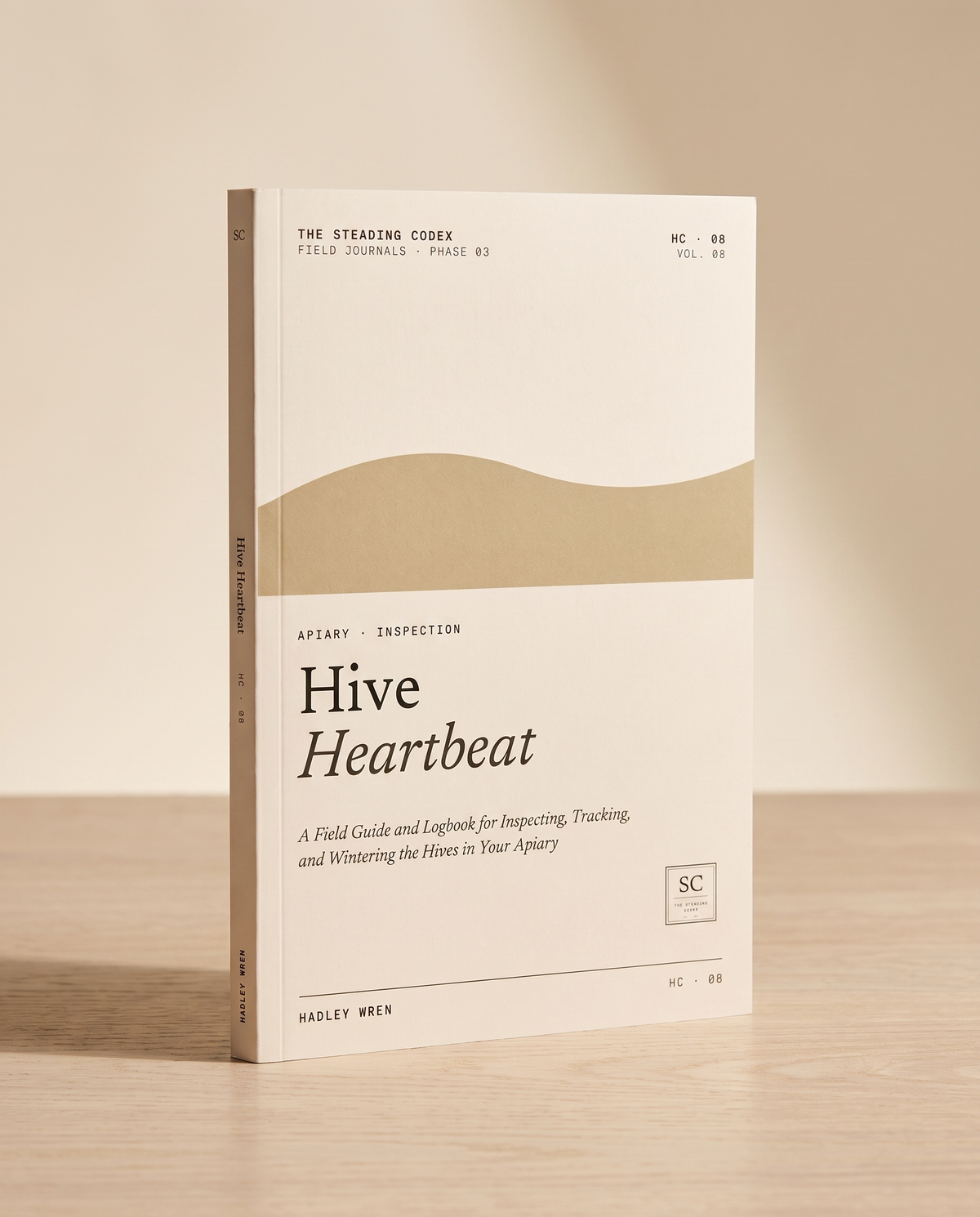Hive Heartbeat — 3D cover render, part of the Phase 03 · Raise the Flock set