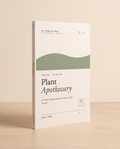 Plant Apothecary — 3D cover render on cream